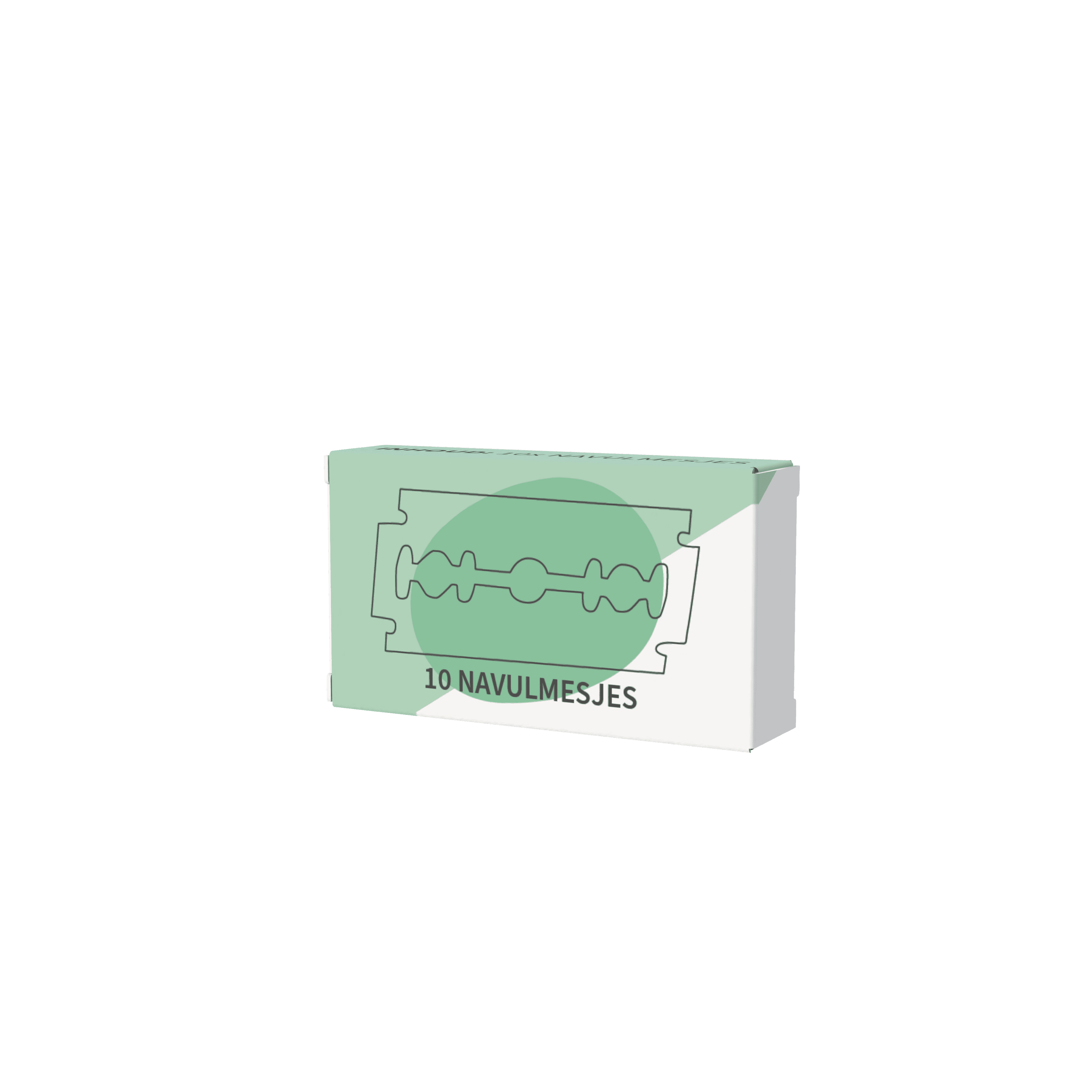 10x Navulmesjes Safety Razor